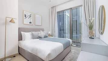 Leilighet, balkong, byutsikt