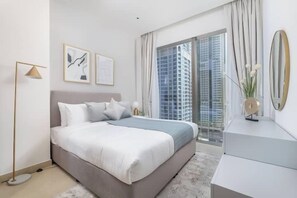 Apartamento, balcón, vistas a la ciudad