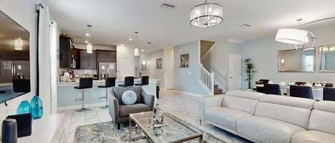 ヴィラ ベッドルーム (複数) | リビング エリア