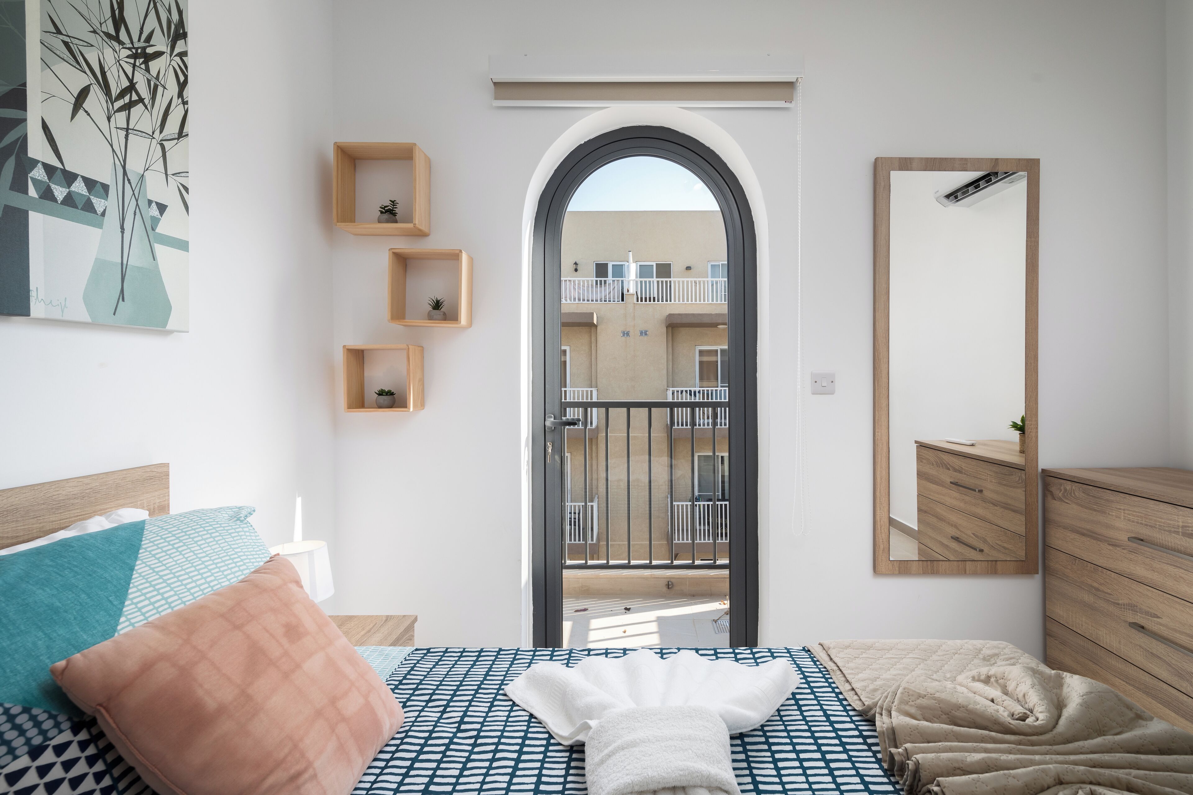 Apartment, City View | Blackout drapes, iron/ironing board, free WiFi