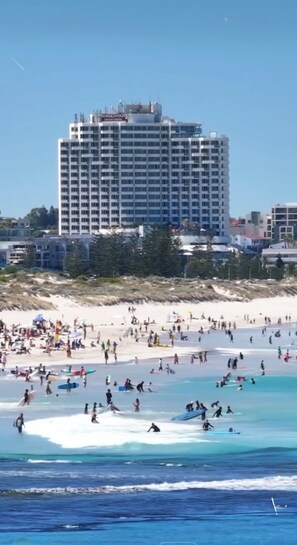 On the beach, sun-loungers, beach towels - Seriously Amazing Beachside Local - Luxe 4x2 home (North Beach)