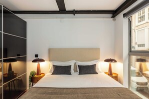 Room - This exclusive loft-style apartment in the heart of Tetouan perfectly blends contemporary luxury, intelligent design, and a warm, sophisticated aesthetic. (MADRID)