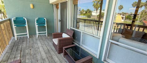 Condo, Multiple Beds, Kitchen, Pool View (Atol Duplex - #2) | Terrace/patio