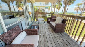 Condo, Multiple Beds, Kitchen, Pool View (Atol Duplex - #2) | Property grounds - Unique 2 in 1 - Bayviews - Pool (South Padre Island)