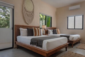 4 chambres, fer et planche à repasser, lit parapluie, Wi-Fi gratuit