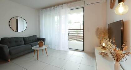 L'Alba Rosso - Climatisation, terrasse et parking