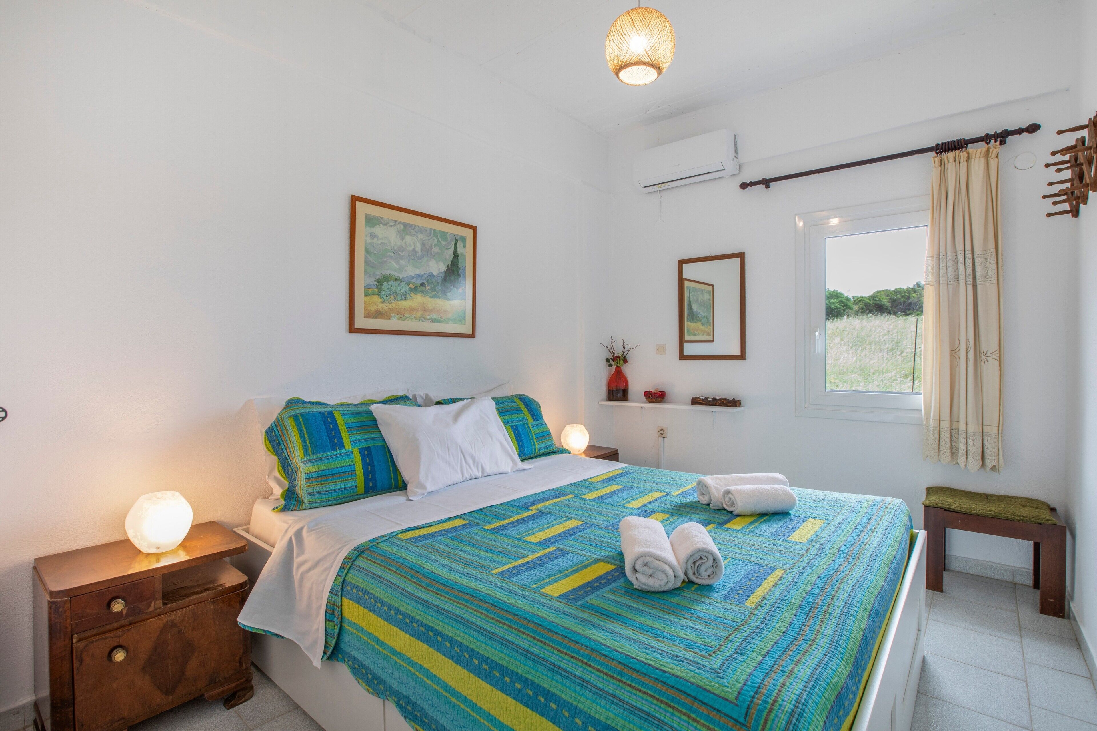2 slaapkamers, een strijkplank/strijkijzer, wifi, beddengoed