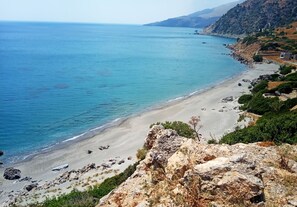 Beach - Entire Cottage in Kerames, Crete – 250 m from the Beach (Agiou Vasileiou)