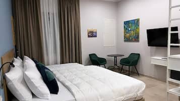 Deluxe-Doppel- oder -Zweibettzimmer, Whirlpool | Ausblick vom Zimmer