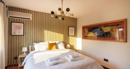 Stylish 2BR with Shared Sea-View Terrace in Moda