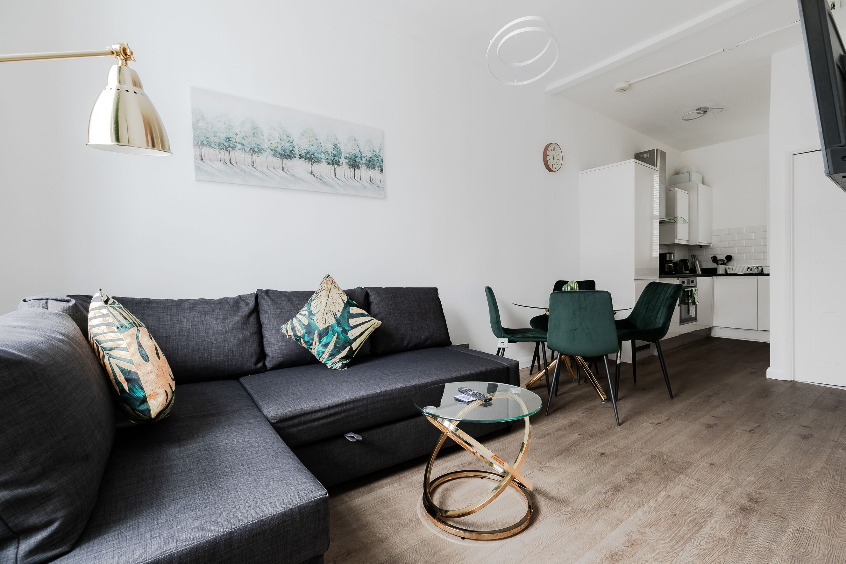 Classic Apartment, Private Bathroom, City View | Lounge