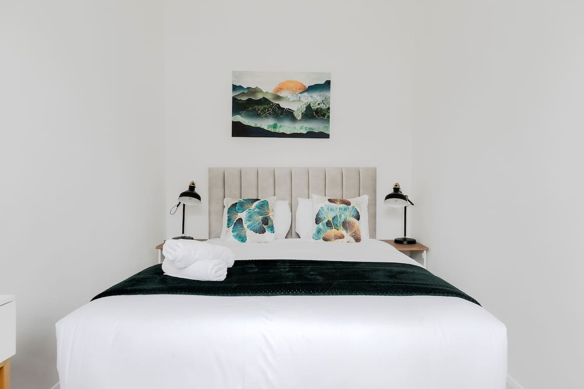 Classic-huoneisto, oma kylpyhuone, kaupunkinäköala