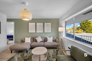 Apartment | Living area - Elegant 1BD Miami Apt- Gym- Free Parking (North Miami)