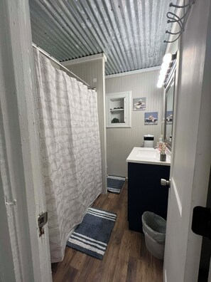Towels, soap, toilet paper