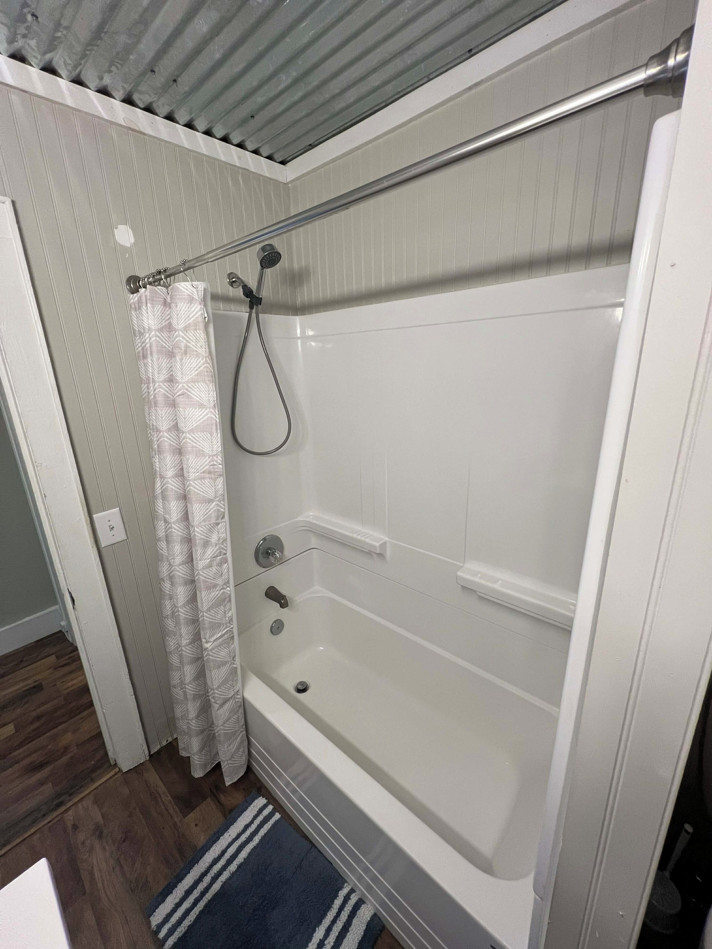 Towels, soap, toilet paper