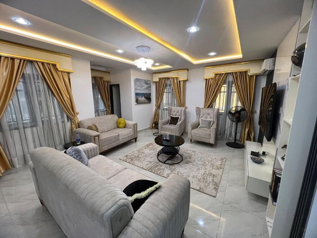 Family Apartment, Balcony, City View | Living area