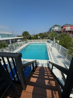 Pool - Monterey Motel - Guest Room 2 @ Beach Access 8, Pool, Free WiFi (Panama City Beach)