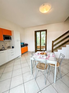 Apartment, 3 Bedrooms, Balcony | Living area - Pomposa Residence (Lido di Pomposa)