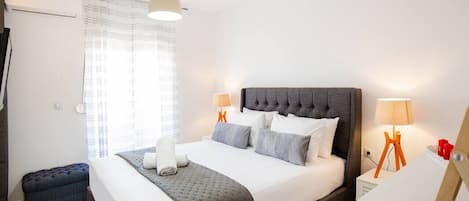 3 chambres, fer et planche Ă repasser, Wi-Fi, literie fournie