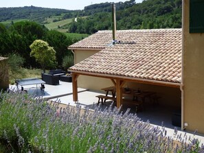 Outdoor dining - Villa Lana (Verzeille)