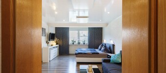 Apartment 'David' with Mountain View, Shared Garden, and Wi-Fi