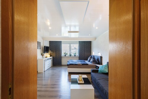 Apartment 'David' with Mountain View, Shared Garden, and Wi-Fi