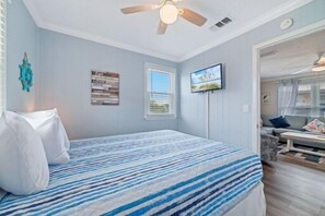 2 chambres, fer et planche Ă repasser, Wi-Fi gratuit, draps fournis
