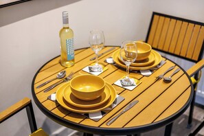 Dining - Going Coastal - Terrace with Views Towards the Inner Harbour (Poole)