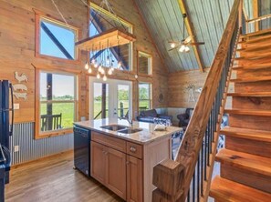 Interior - Rustic Cabin Retreat with Fishing, Hiking & Outdoor Adventures (Bullock County)