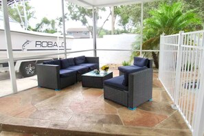 Terrace/patio - Family Oasis with Pool and Spa (Tampa)