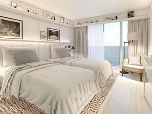 Suite, 2 camas matrimoniales, habitaciones conectadas (Prestige Ocean)