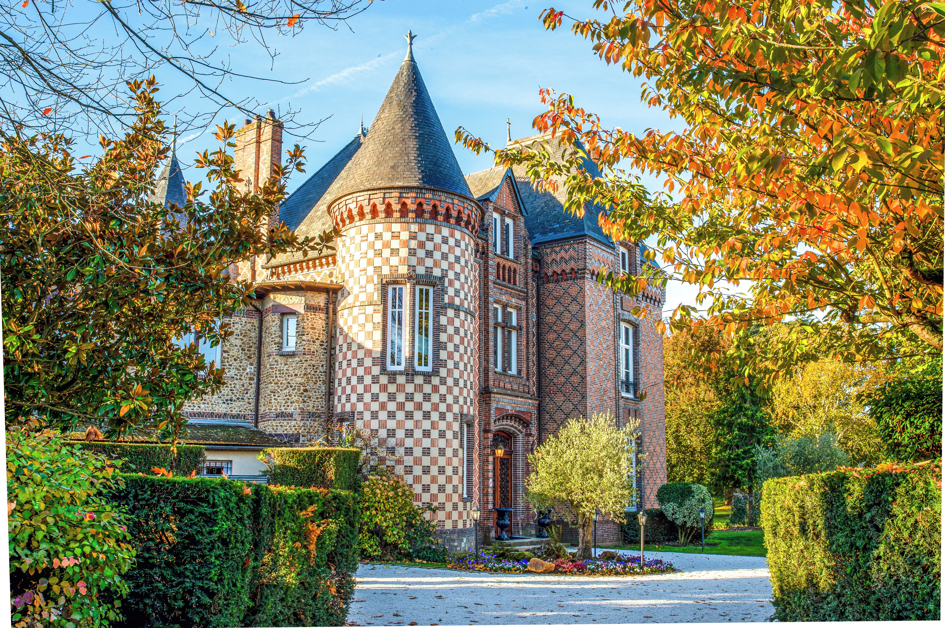 Façade de l’hébergement