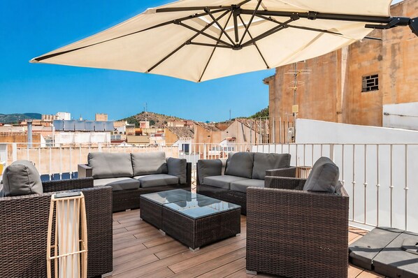 Deluxe Penthouse, 3 Bedrooms, Terrace | Terrace/patio