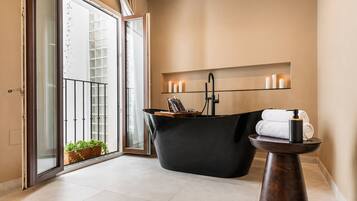 Deluxe penthouse, 3 slaapkamers, terras | Badkamer