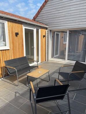 Terrace/patio - Studio Le 29 - near Lille (Annœullin)