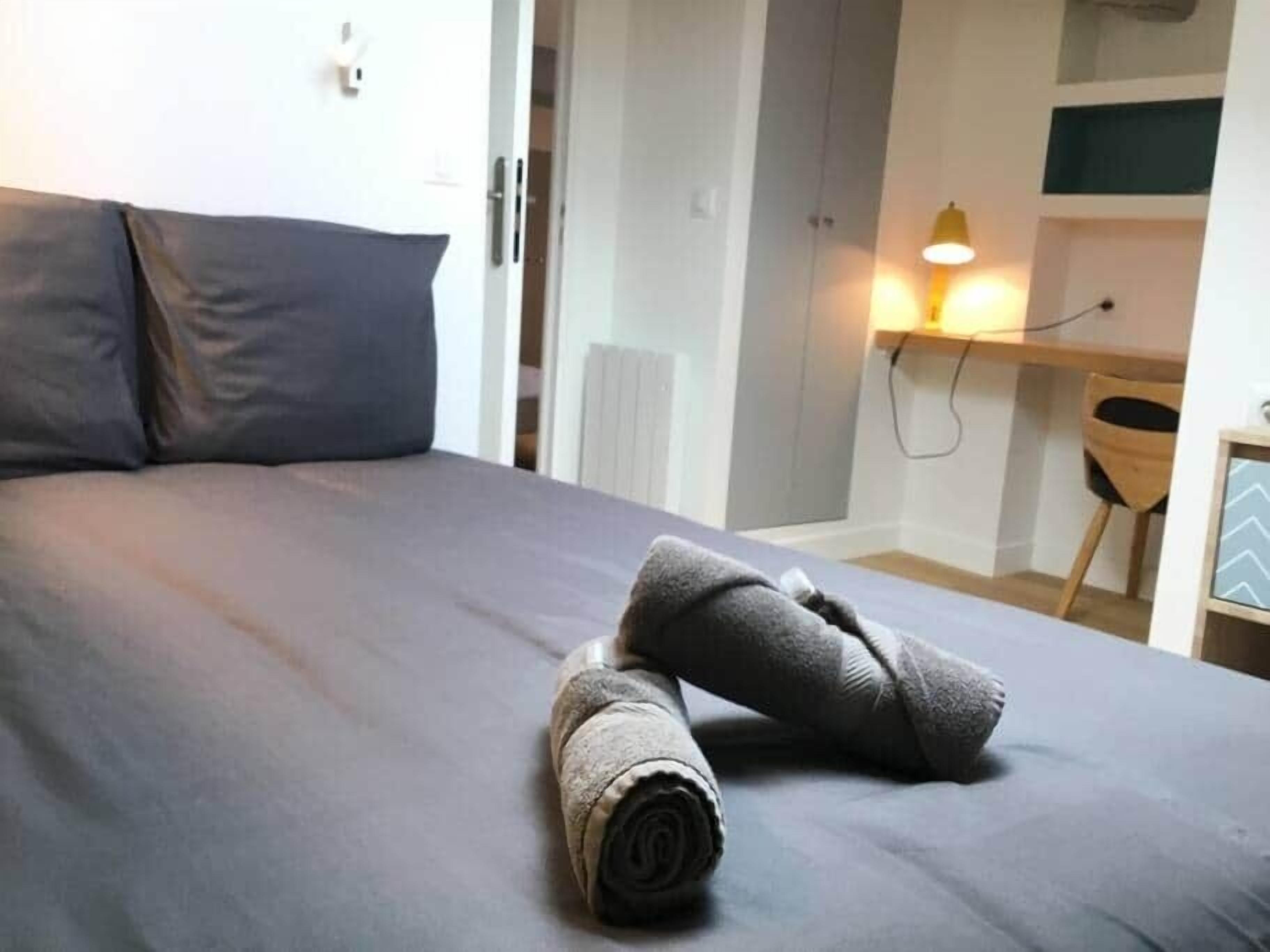 2 chambres, Wi-Fi gratuit, draps fournis