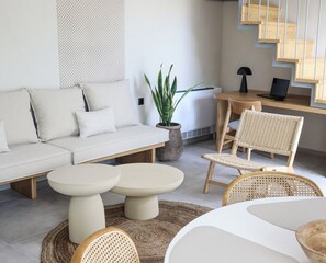 Appartement Duplex Design, 2 chambres | Coin séjour