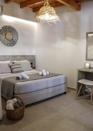 Standard-dobbeltværelse - balkon - udsigt til have