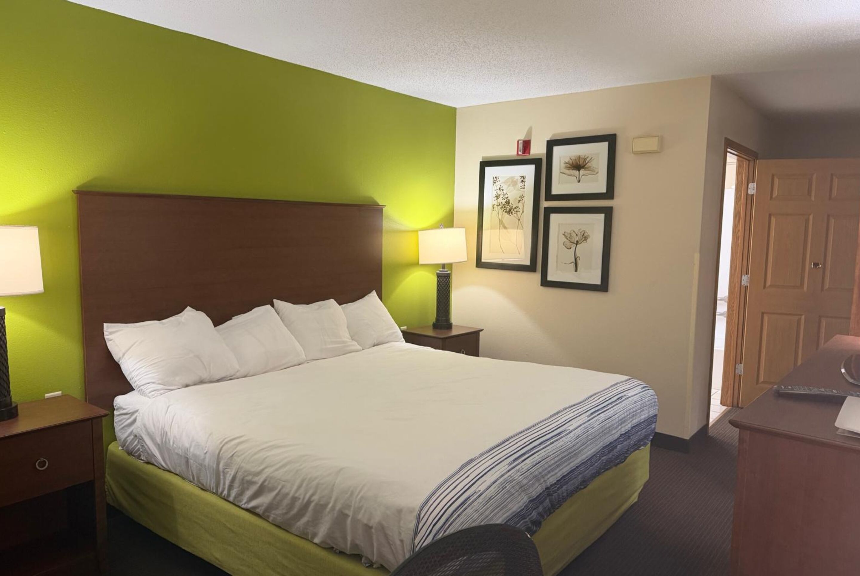 1 King Mobility Accessible , Walk in Shower