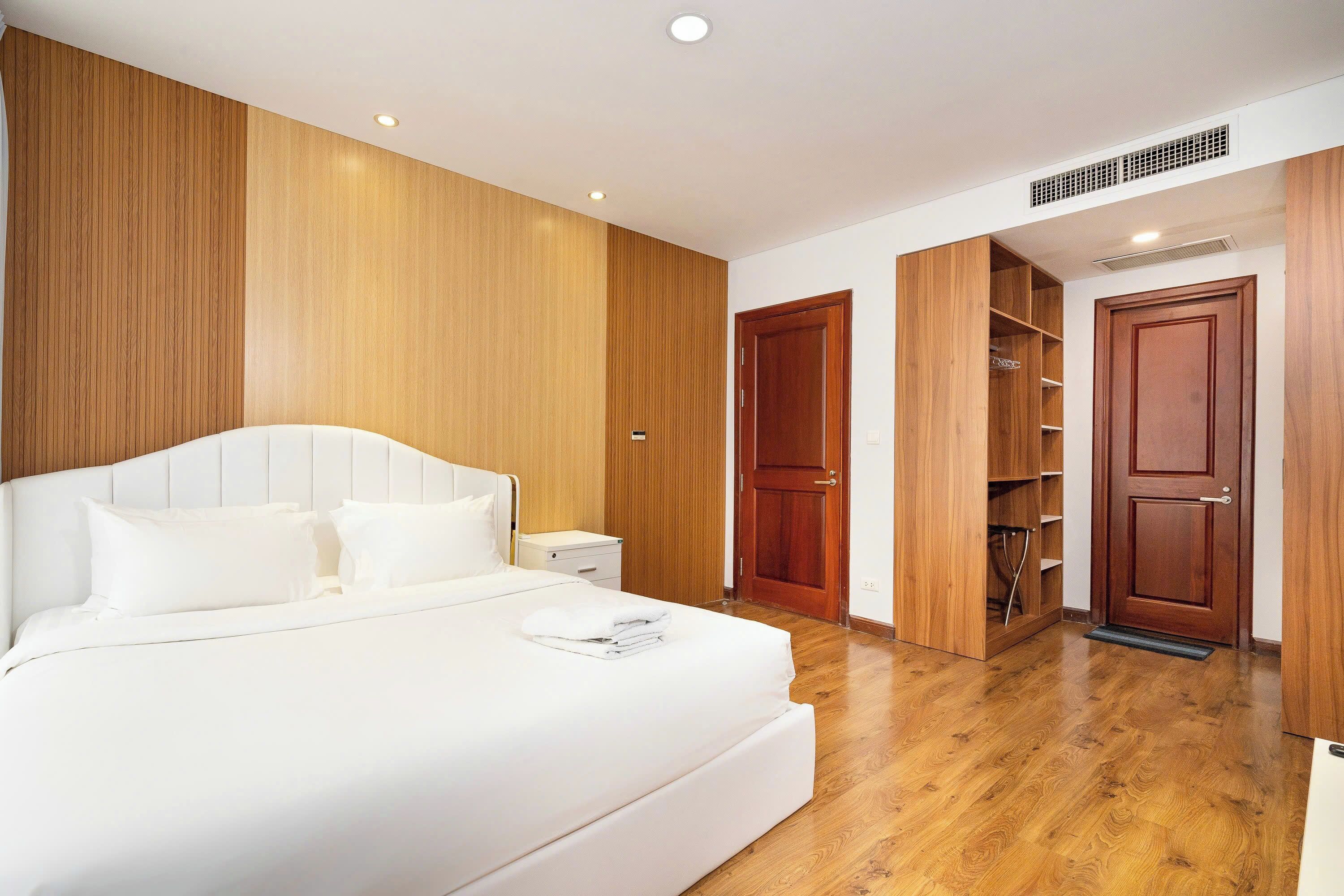 Căn hộ Deluxe, 2 phòng ngủ, ban công, quang cảnh thành phố