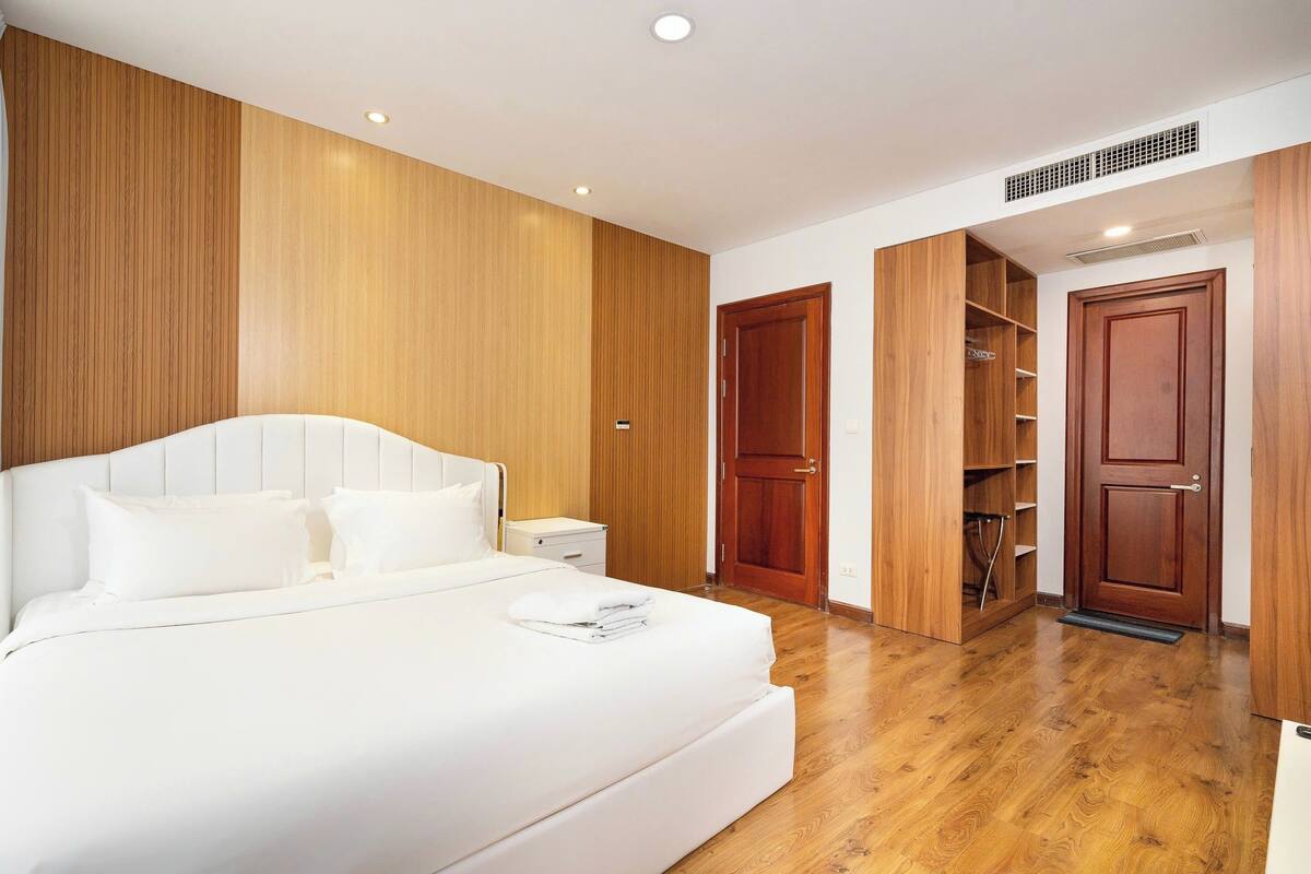 豪華公寓, 2 間臥室, 陽台, 城市景觀