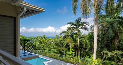 Secluded 3BR Garden Villa Pool Ocean Views