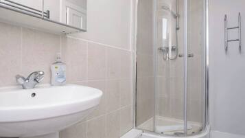 Shower, hair dryer