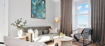 Milton Apartment - 3 Beds, Kirkcaldy with sea view