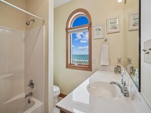 Towels, toilet paper - Oceanfront Home w/ Private Beach, Decks & Hot Tub (Bethany Beach)