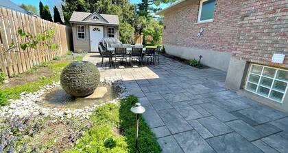 Private Suite, Patio & Yard. Walk to University of Guelph.
