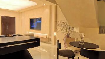 Economy Apartment, Balcony, City View | Dining