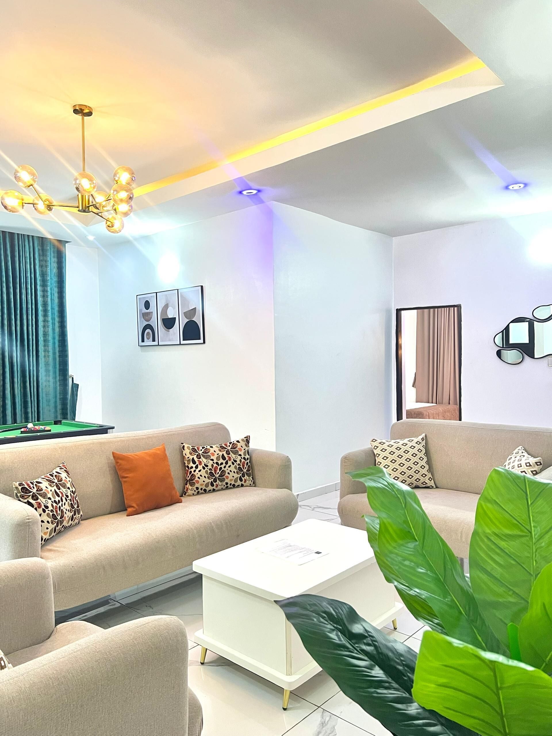 经济公寓, 阳台, 城市景观 | 起居区