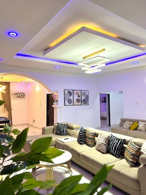 Living area - TRUTH STAYS (Abuja)