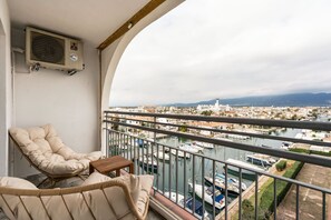 Terrace/patio - WELCS DUPLEX 323 EMP ocean front (Empuriabrava)